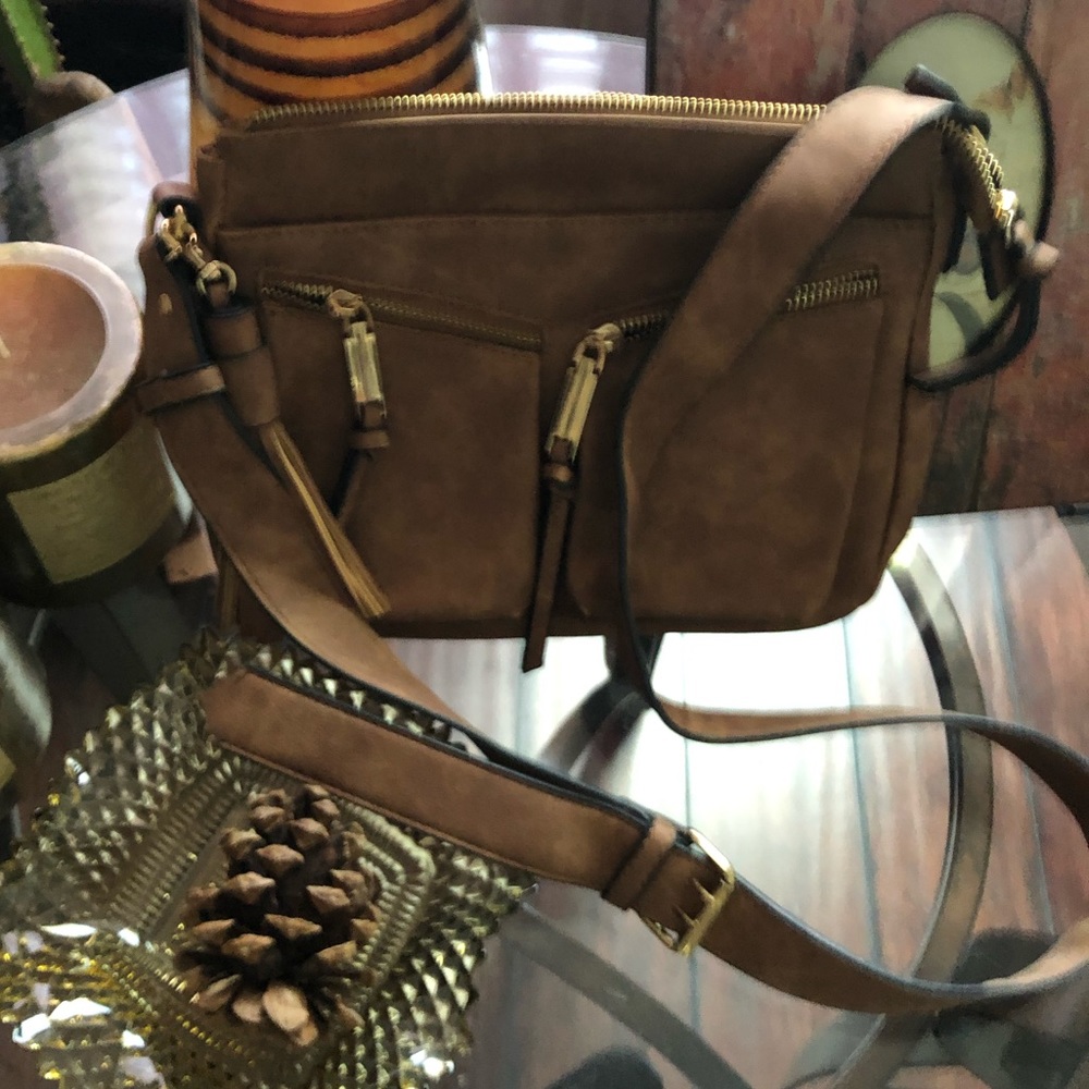Leather handbag